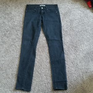 Dark blue skinny jeans